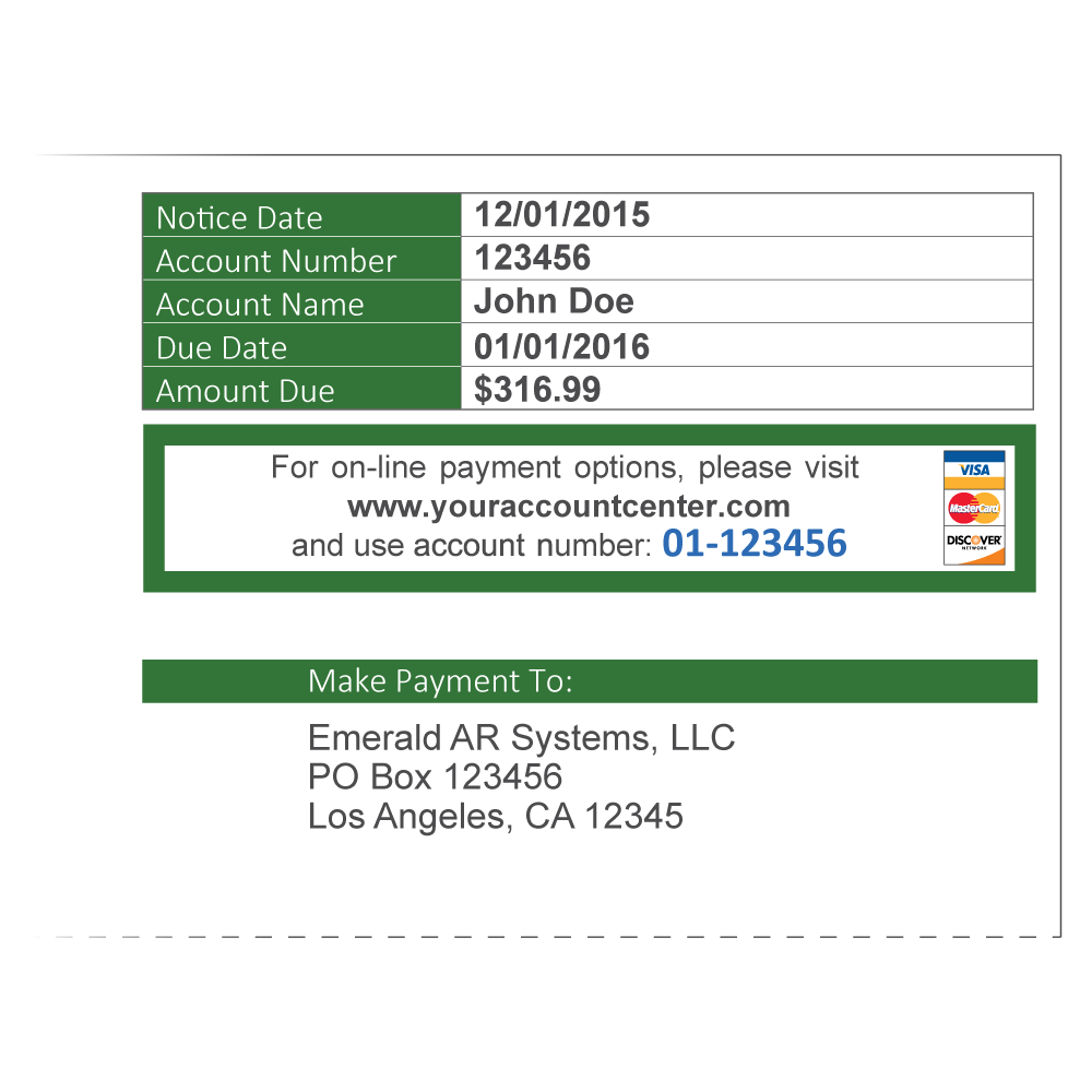 Collection Letter Service